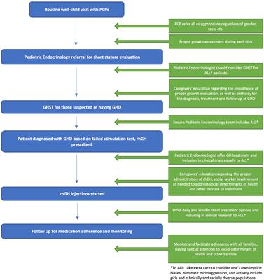 Identifying and addressing disparities in the evaluation and treatment of children with growth hormone deficiency